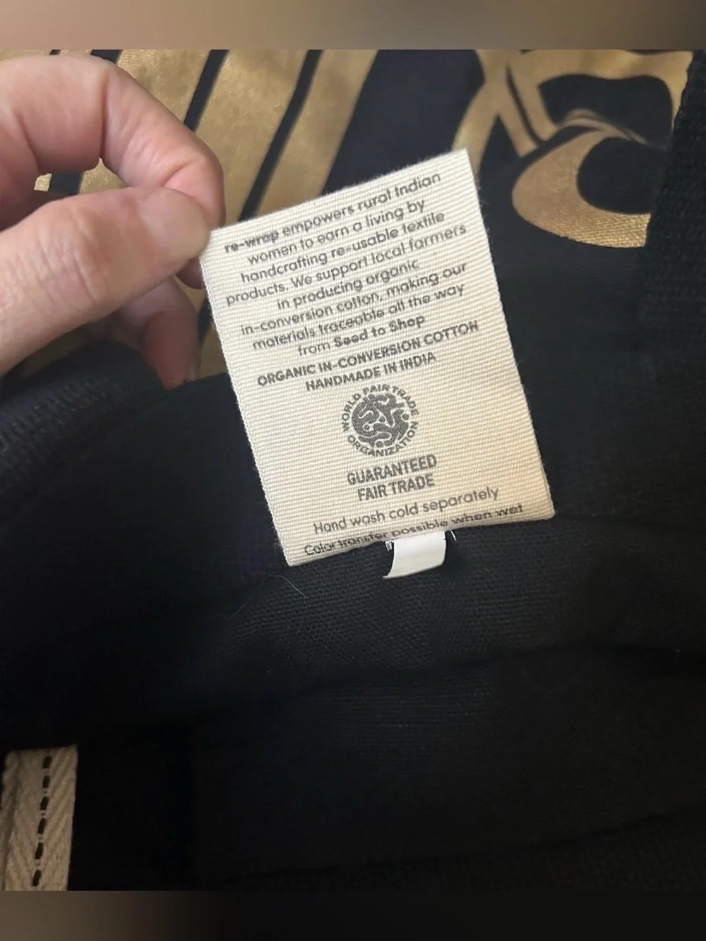 Barnes & Noble x re-wrap Premium Organic Cotton Tote Bag